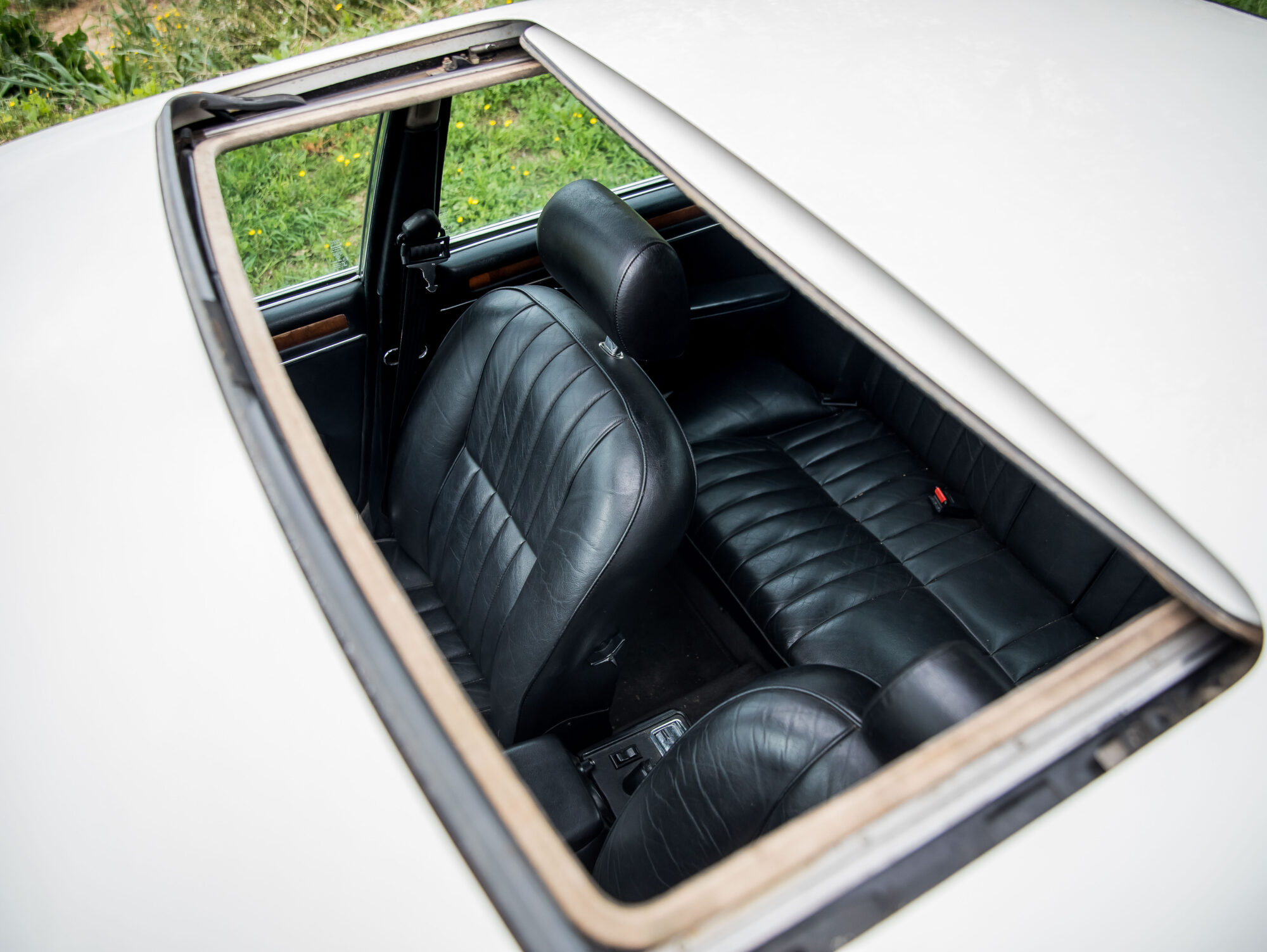 Oldtimer Innenraum Schiebedach